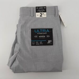 J.Ferrar Men's Slim Fit Ultra Comfort Stretch dress Pants Light Gray 30x30 new